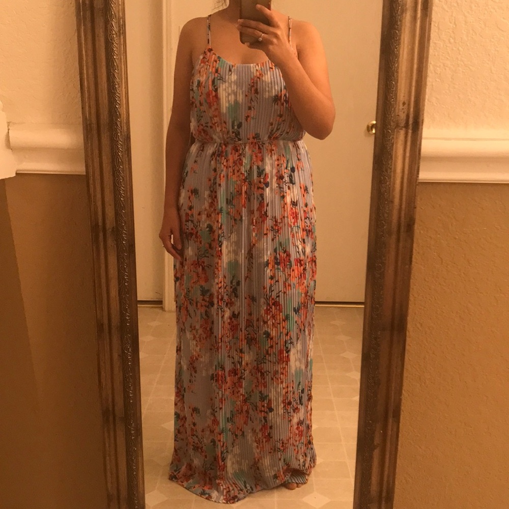 Flower Maxi Dress